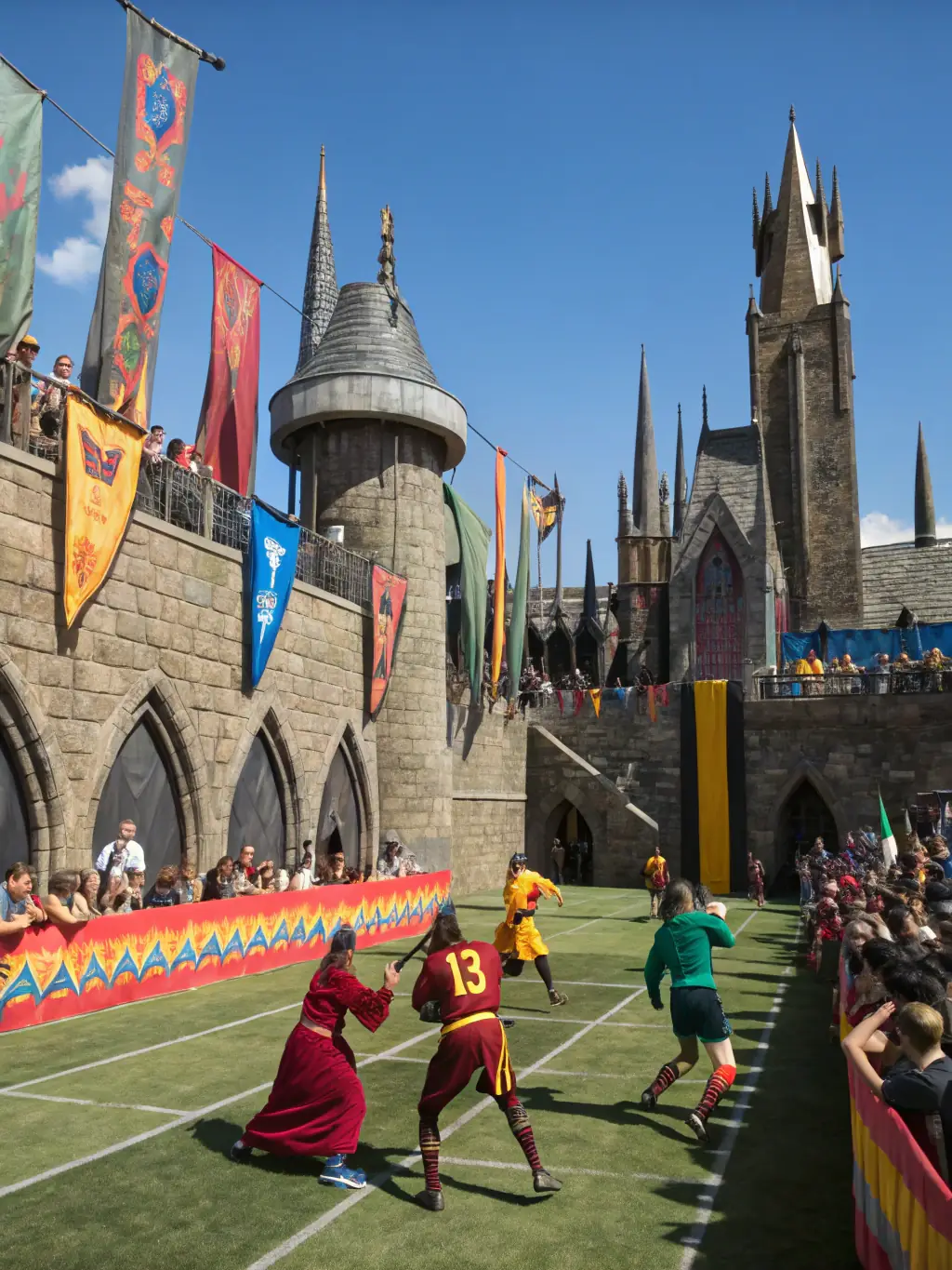 An image of students participating in an athletics event, demonstrating discipline and the pursuit of personal goals.